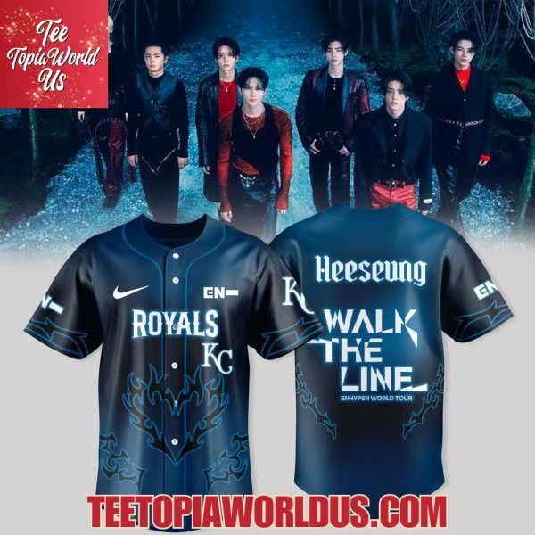 ENHYPEN WALK THE LINE ユニフォームシャツ　ヒスン Enhypen walk the line ヒスン ユニフォームシャツ - メルカリ