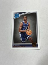 Jaren Jackson Jr 2018-19 Panini Donruss Basketball Rated Rookie # 188 Grizzlies