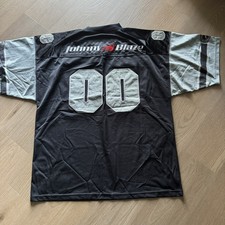 Johnny Blaze Wu-Tang Clan 90s Football Jersey Mens JBF Sz XL Black White