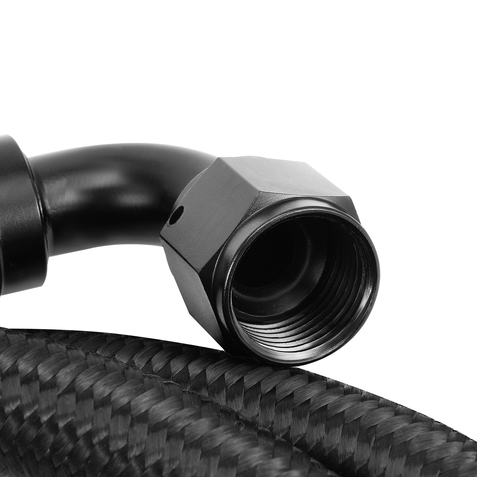 Universal Transmission Oil Cooler 7 Row 10AN w/Thermostatic Sandwich Adapter