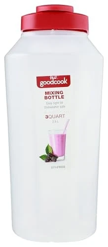 3 Quart Clear Red Pitcher With Snap Lock Lid Bpa Free Perfect For Beverages - Image 4 of 4