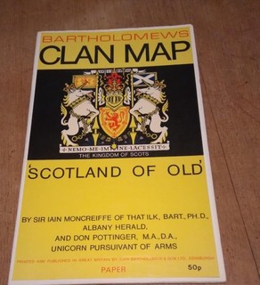 Bartholomews clan map