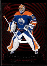 2025-26 Upper Deck Series 2 Oliver Rodrigue Red Fluorescence #F-6 Rookie Oilers