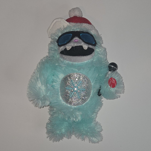 Dan Dee Yeti Singing Plush Toy  Light Up Animated Ice-Ice-Baby Collector's Toy