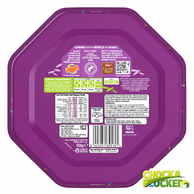 Nestle Quality Street Chocolate Tub 550g x 3 Triple Pack Assorted