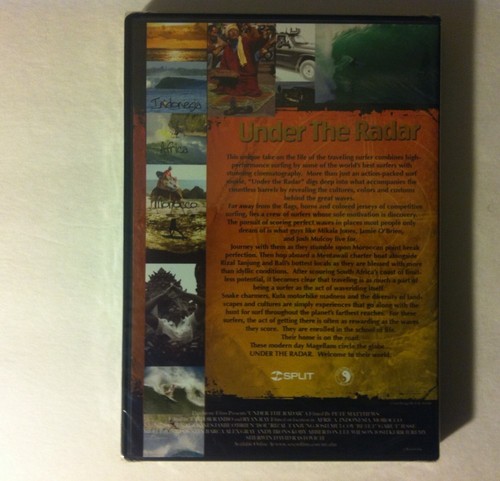 UNDER THE RADAR DVD Surf Video "A Pete Matthews Film " - Imagen 2 de 2