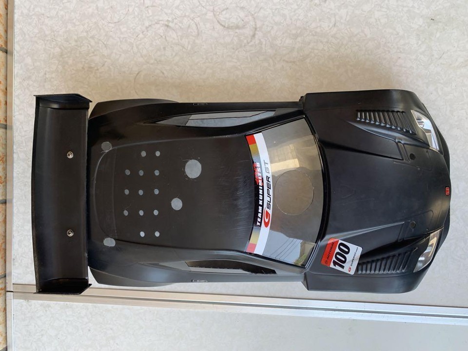 Hpi Body For Engine Radio Controlled Car 1/10 In Kyosho VOne Rrr eBay