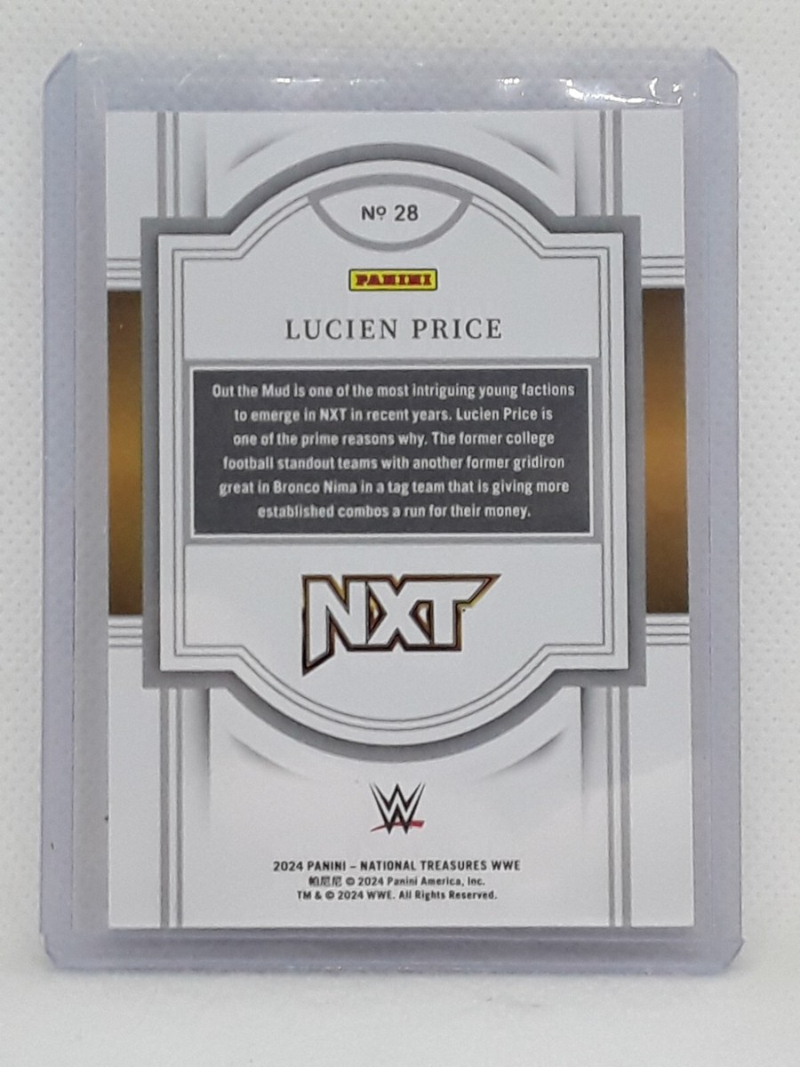 Lucien Price 2024 WWE National Treasures - Red RC (64/75) - | eBay