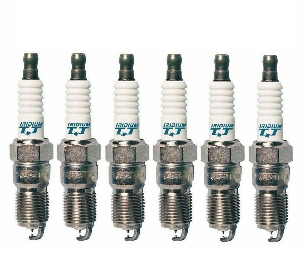 Set of 6 Denso Iridium TT Spark Plugs IT16TT / 4713 Made in Japan for GMC Ford
