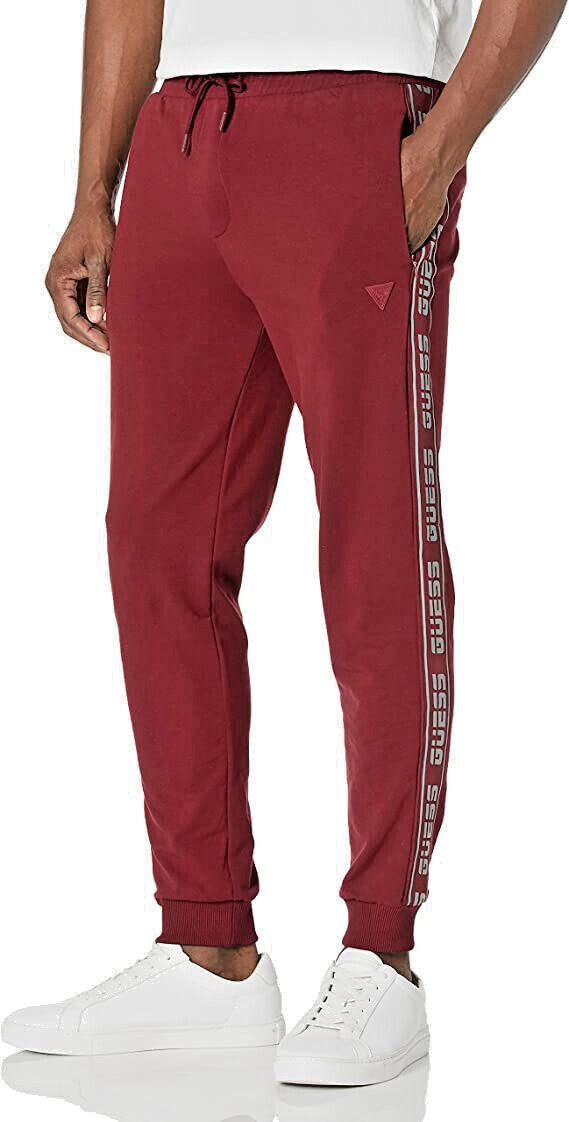 GUESS Mens Arlo Long Pant Vino Size Large 9190₽