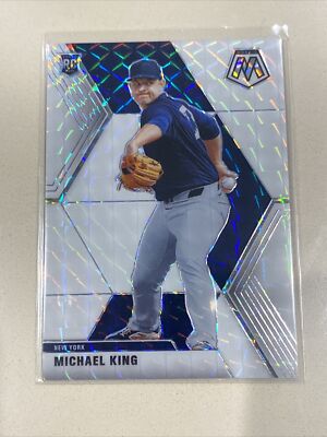 2020 Panini Chronicles Mosaic White /25 Mike King Michael King #12 Rookie RC