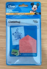 Provo Craft Cuttlebug Disney BEST PALS, 2 Embossing Folders 37-1708 NOS