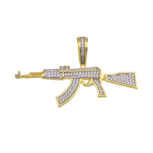 Collana a catena in argento Sterling placcato oro da 1 mm