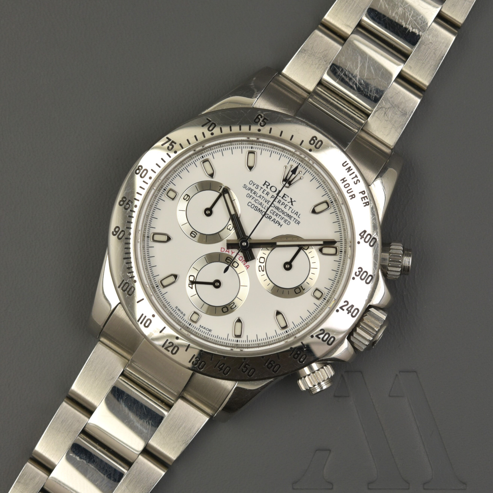 Rolex Cosmograph Daytona Stahl Weiss 116520
