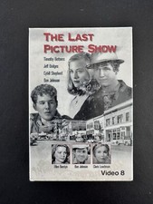 Sealed The Last Picture Show Full Movie Video 8 Cassette 8MM Vintage 1991