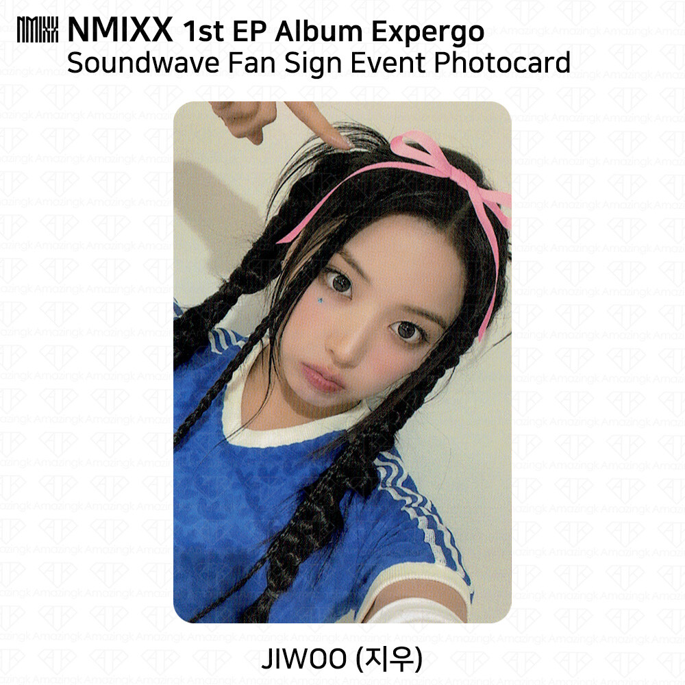 NMIXX 1st EP Album Expergo Soundwave Pop Up Store Fan Sign Benefit