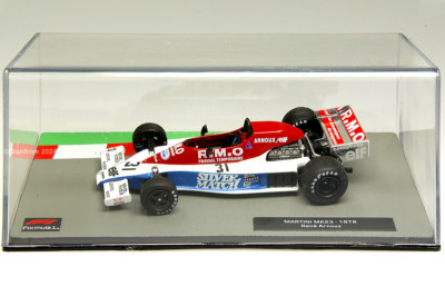 RENE ARNOUX Martini MK23 - F1 Rennwagen 1978 Sammlermodell Maßstab 1:43