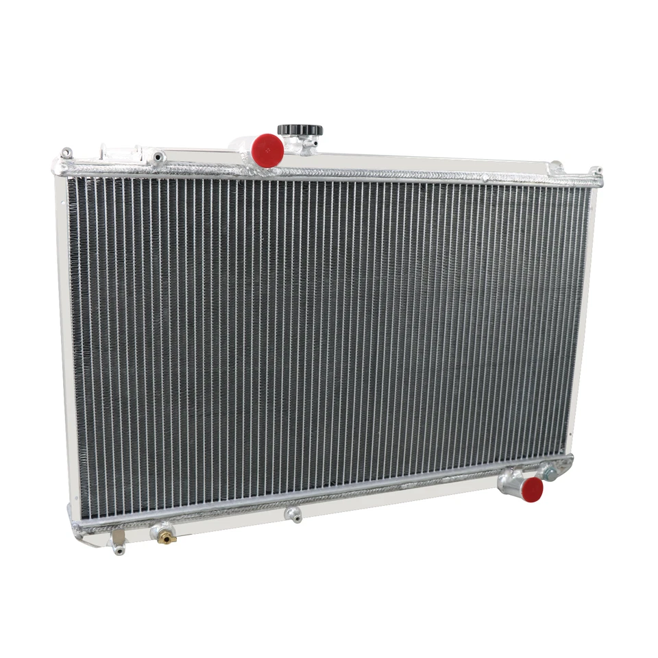 3 Row Aluminum Radiator For Toyota Cressida MX83 MARK II 3.0L MT 1988-1992 1989 - Изображение 4 из 4