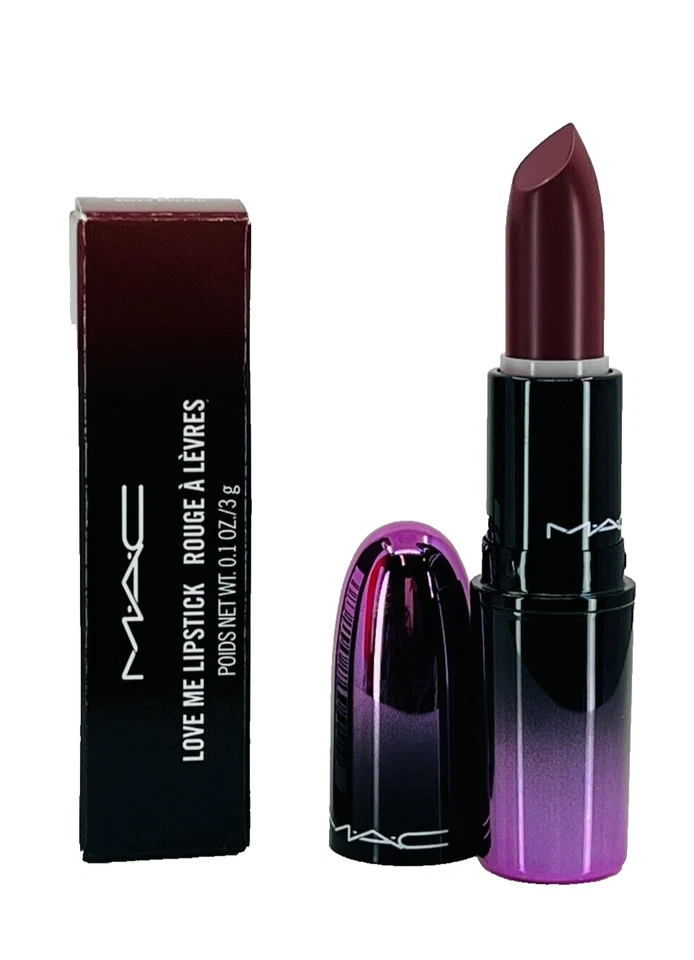 Mac Love Me Lipstick  408 Bated Breath - 0.1 oz / 3g - NIB - Image 2 of 4