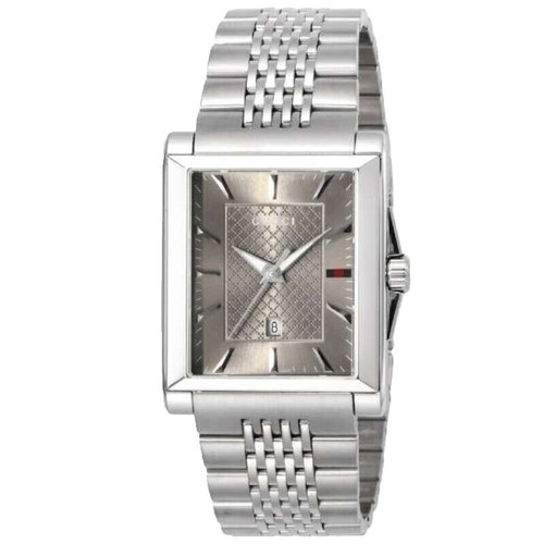 Gucci Women's Watch YA126551 G-Timeless Swiss Quartz Silver Dial