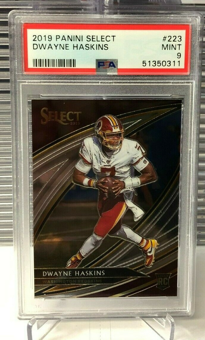 PSA 9 - 2019 Panini Select DWAYNE HASKINS Field Level ROOKIE RC #223 Steelers