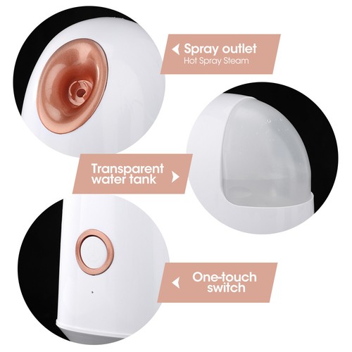 Facial Steamer Nano Ion Thermal Sprayer Beauty Deep Face Cleanser Humidifier - Picture 9 of 11