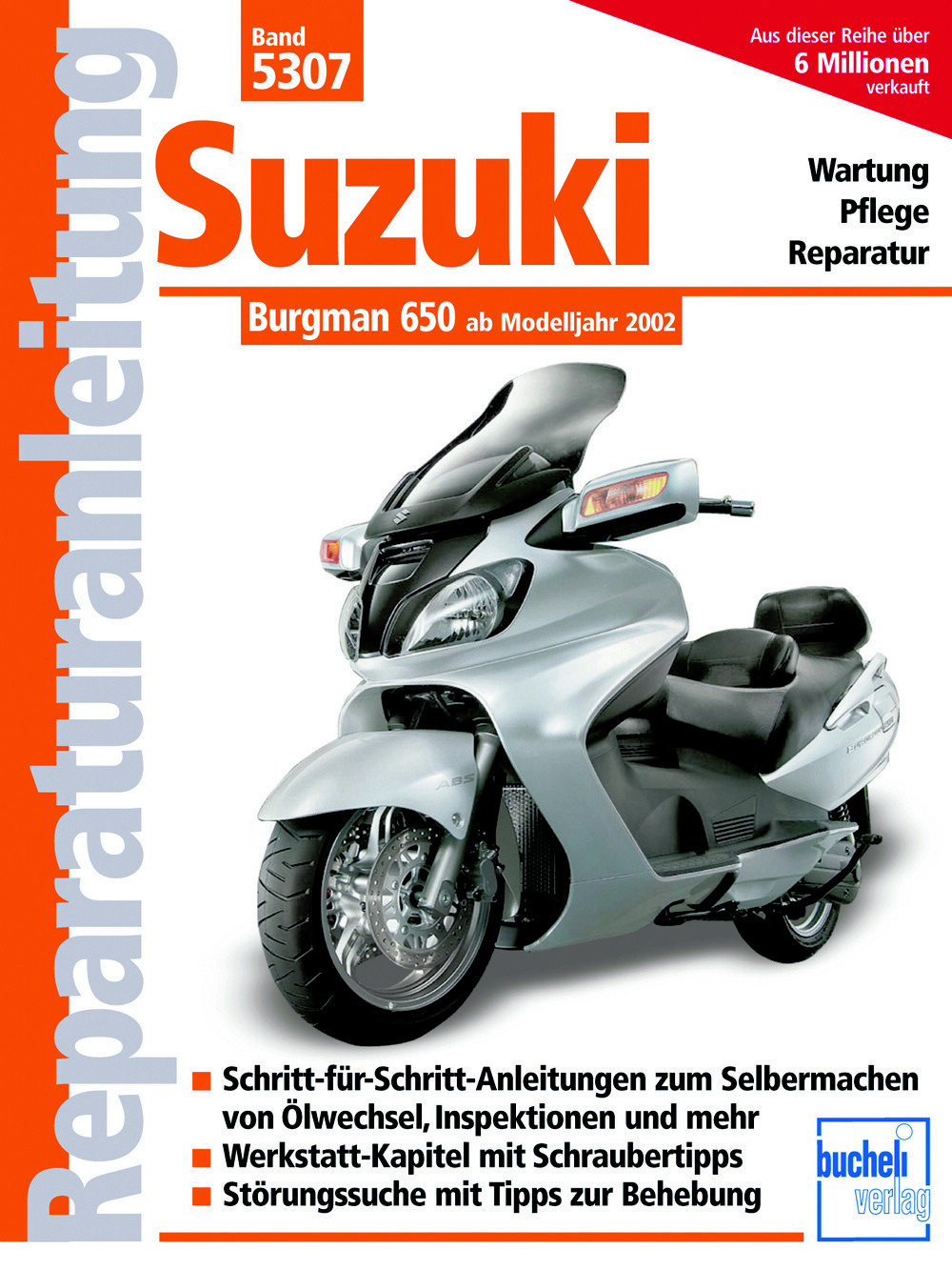 Thumbnail - Reparaturanleitung Suzuki Burgman 650 Ab Modelljahr 2002
