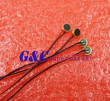 10pcs 4 1.5mm Electret Condenser Microphone MIC Capsule 2 Leads