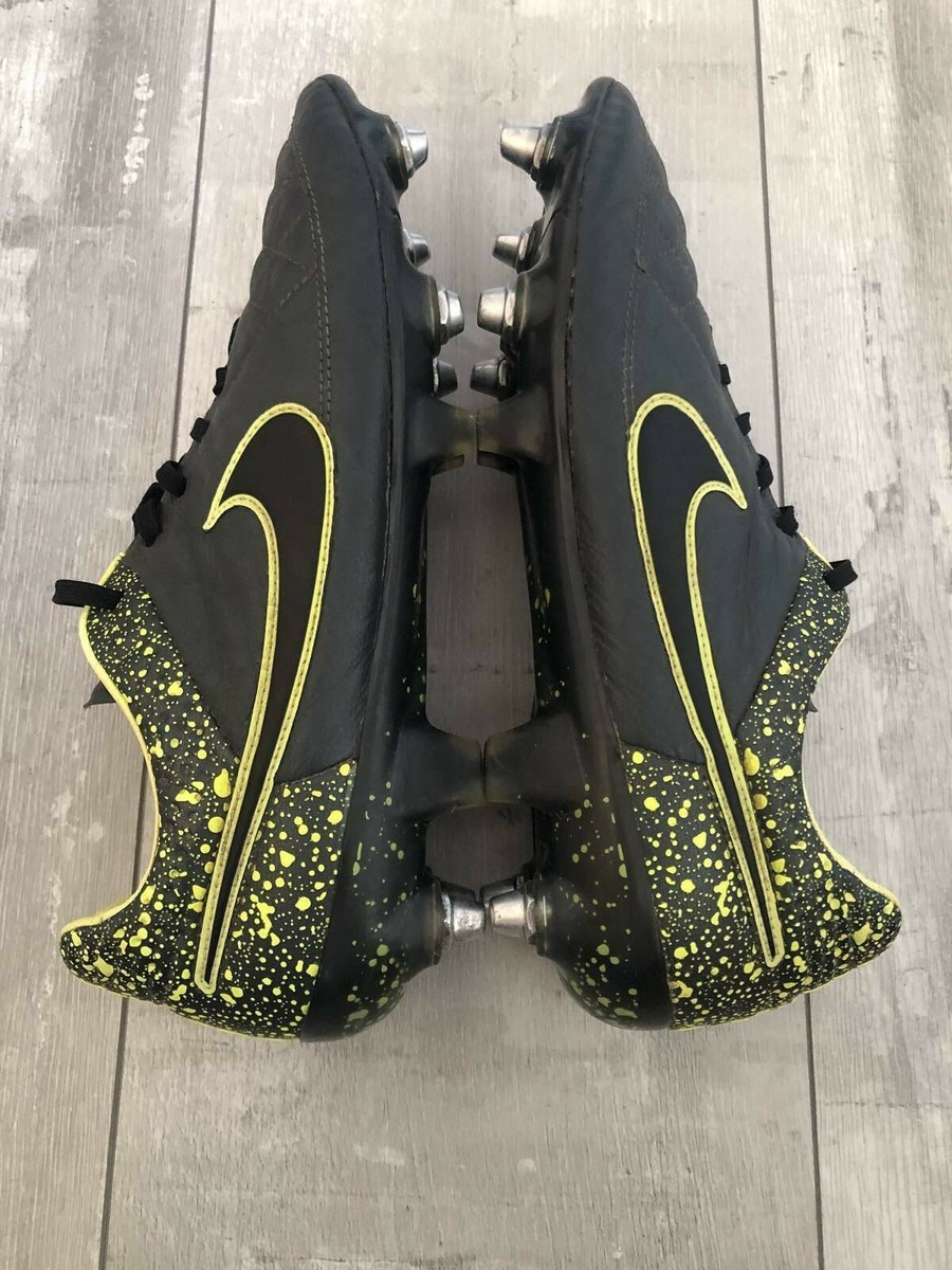 Nike Tiempo Legend V SG Pro Football Soccer Cleats Boots Gray ACC