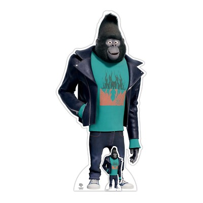 Johnny Mountain Gorilla Aus Sing 2 Offiziell Karton Ausschnitt Lebensgröße &