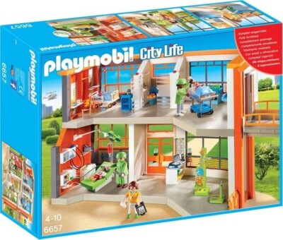 Playmobil City Life 6657 Childrens Hospital NEW FREE SHIPPING