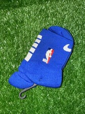 Nike NBA Team Issued Ankle Elite Basketball Socks Size Large Blue White PSK656