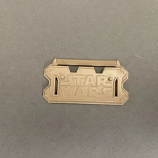 Hasbro 2010 LFL Star Wars 20091 Taupe Brown Replacement Add-on Piece Part