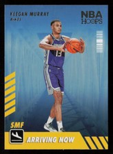 Keegan Murray 2022-23 Hoops Arriving Now #4 Sacramento Kings Basketball Card