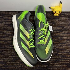 Adidas Adizero Avanti TYO Unisex Athletic Spikes M 13 / W14.5 Black Green Adios