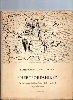 HERTFORSHIRE- An exhibition held at county hall Sept 1950