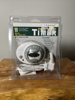 Ingraham Easy Reach SIngle Setting Timer with Rotary Set Dial