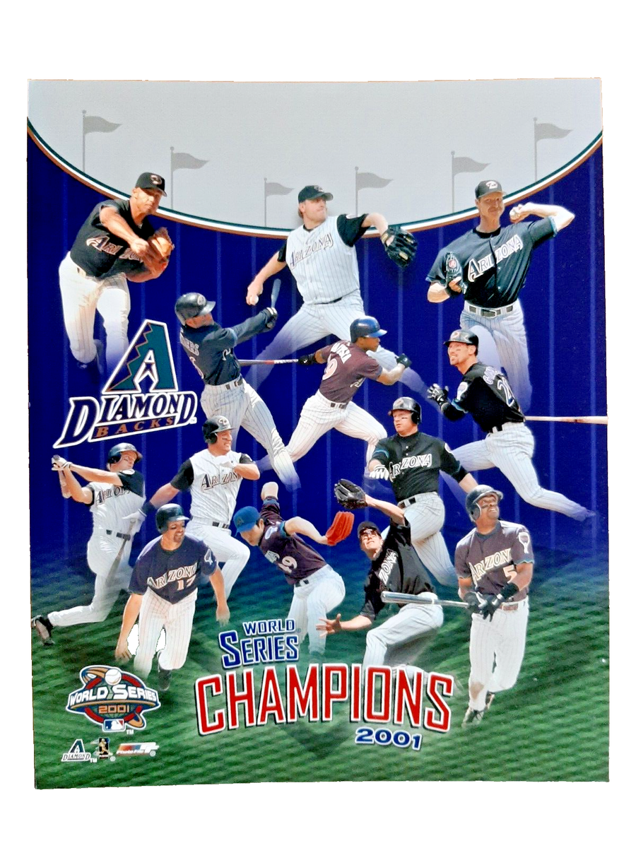 Sweat à Capuche Vintage Arizona Diamondbacks 2001 World Series - Taille M