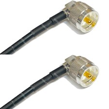 RFC240UF UHF Male Angle to UHF Male Angle RF Cable FAST-SHIP LOT