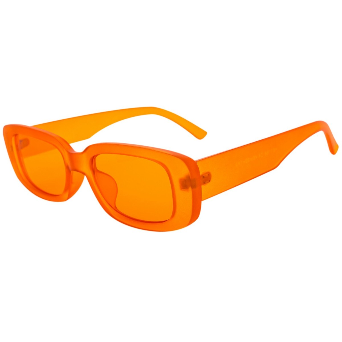 ?Orange Classic Polarized Sunglasses for Women Men Trendy Square Frame 51IFVs83AQL.jpg_BO30,255,255,  main image 3