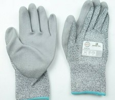 12 Pack Armor Guys 02-008 XXL Cut Glove 13g Salt & Pepper Liner Gray PU Palm