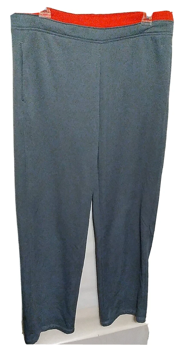 Danskin Now Yoga Pants Womens size M (8-10) Classic Drawstring Straight Leg  Gray