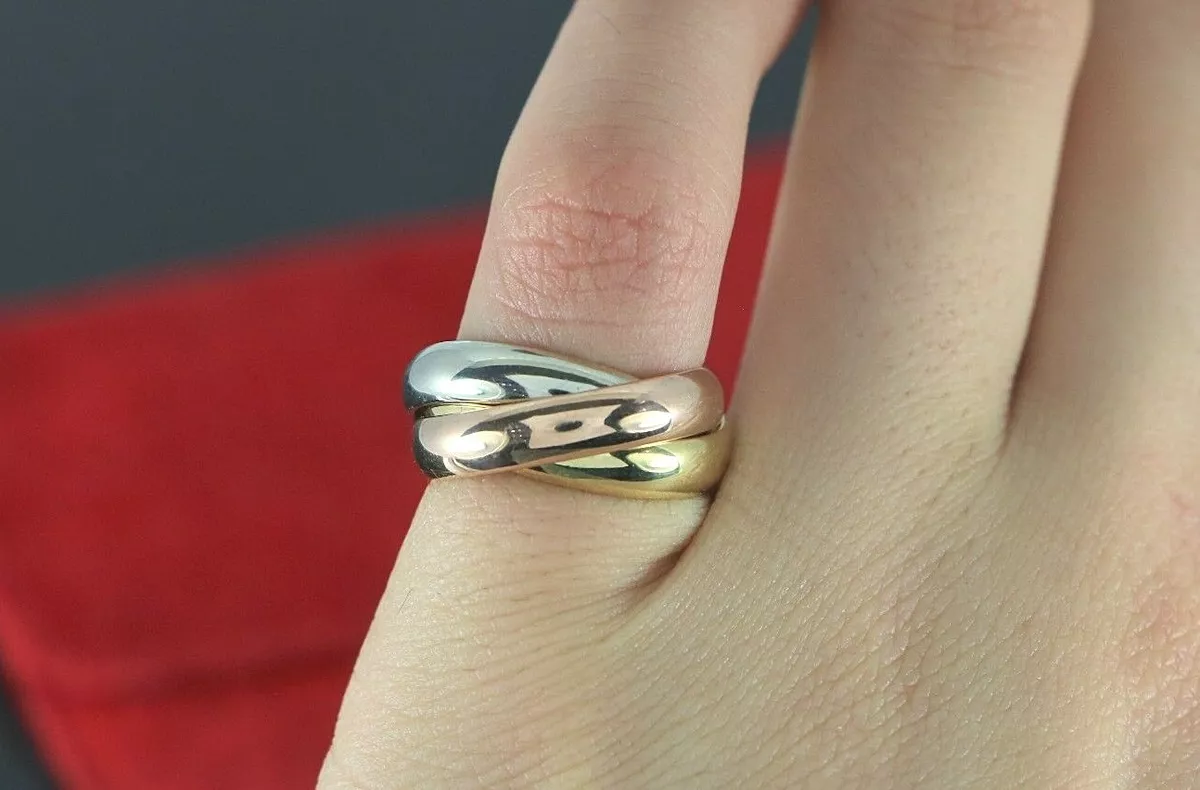 Ebay cartier hotsell trinity ring