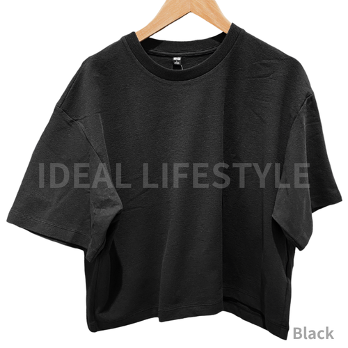 Camiseta Jersey Texturizada UNIQLO S-3XL Longitud Corta Relajada Mujer 476076 Nueva con Etiquetas - Imagen 11 de 19