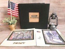 Army Scrapbook Album - Army Photo Album, Premade Army Scrapbook Album