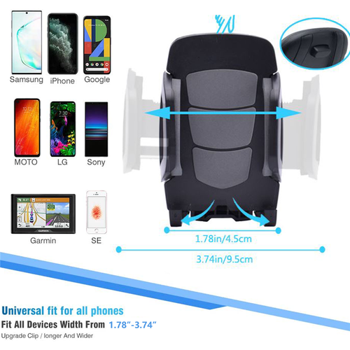 Versione Aggiornata Universale Regolabile Supporto Auto Tazza Culla per Cellulare - Foto 5 di 12