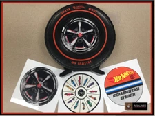 Hot Wheels '12 Car Rally Case' Replica Full Set Sticker Sheets SCR-S0011