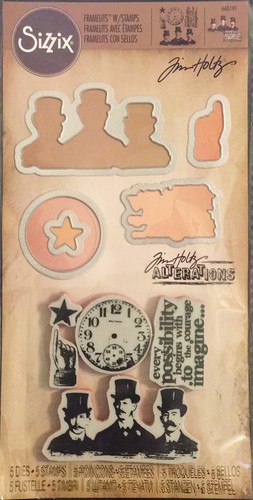 Sizzix Framelits Die Set w/stamps Lot to pick from - Picture 7 of 13