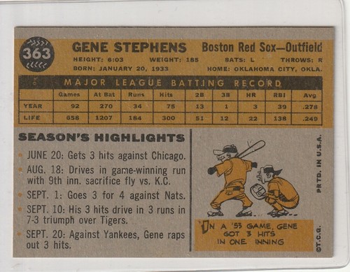 1960 Topps Baseball You Choose Complete 12-562 EX- to Near Mint Strictly Graded - Picture 330 of 498