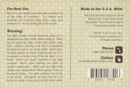 , Tealight Candle Any Scent, 6 Count - Picture 2 of 2